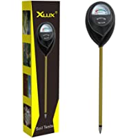 XLUX Medidor de Humedad del Suelo- probador de Humedad de Plantas- Monitor de riego- para Flores de Plantas de Interior…